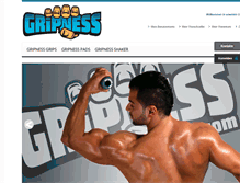 Tablet Screenshot of gripness.com